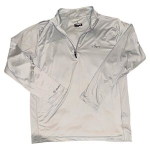 Habit Silver Quarter-Zip Pullover size L